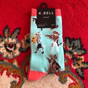 New women’s K. Bell Dog socks